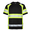 T-SHIRT 600 TOP SWEDE SVART/VARSELGUL L