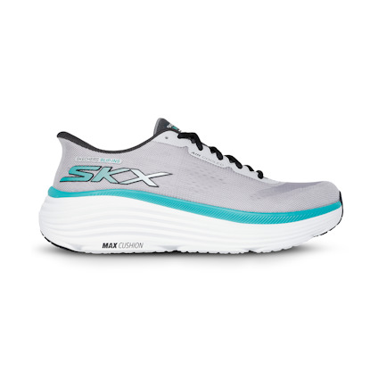 SKO MAX CUSHIONING EXCITON ENDEAVOUR SKECHERS LJUS GRÅ 40