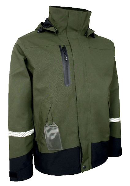 REGNJACKA STRETCH STL 6XL GRÖN