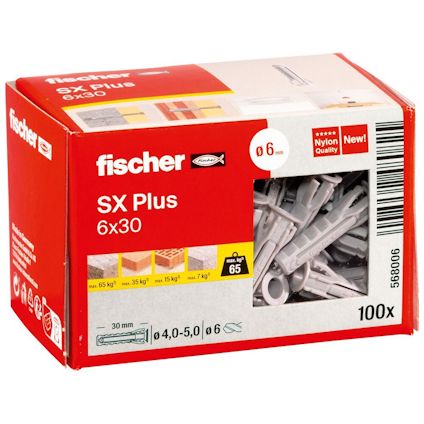 NYLONPLUGG SX PLUS 6X30