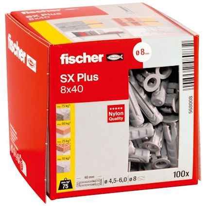 NYLONPLUGG SX PLUS 8X40