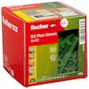 NYLONPLUGG SX PLUS GREEN 8X65