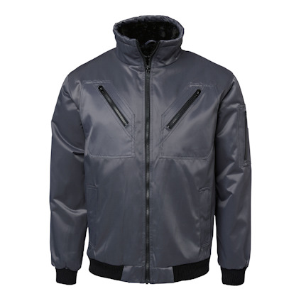 PILOTJACKA 5026 TOP SWEDE MÖRK GRÅ XL