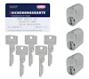 CYLINDER SSF 3-PACK SB KROM 5NY