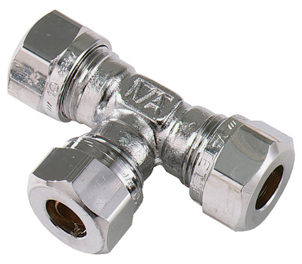 KOPPARRÖRS-T-RÖR VATETTE FKR 12MM
