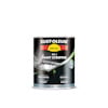 Burk med Rust-Oleum Hard Hat nr.1 Paint Stripper, svart och grön etikett med penselbild.