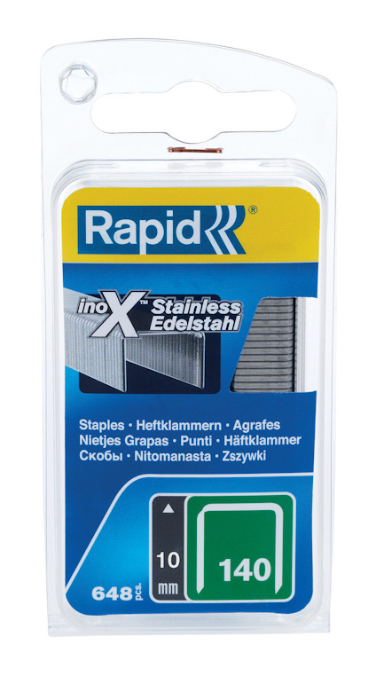 HÄFTKLAMMER RAPID 140/10 SS