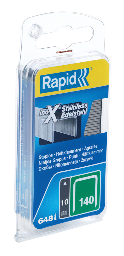 HÄFTKLAMMER RAPID 140/10 SS