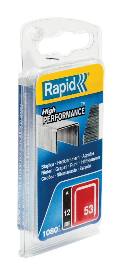 HÄFTKLAMMER RAPID 53/12 GALVAD