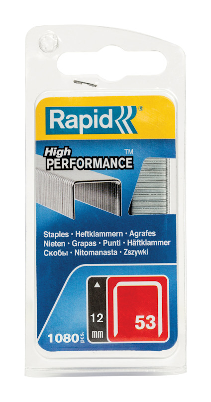 HÄFTKLAMMER RAPID 53/12 GALVAD