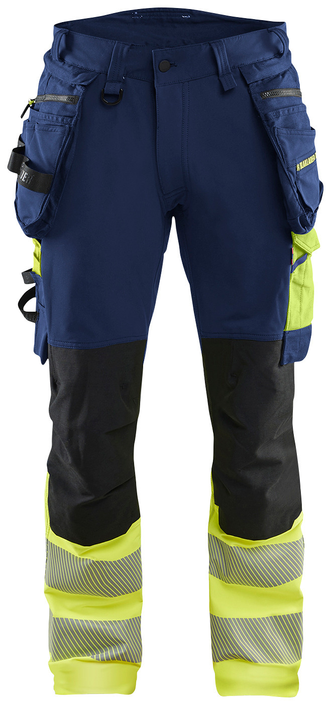 BYXA 11251648 BLÅKLÄDER MARINBLÅ/GUL - Blåkläder