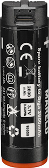 BATTERI MARELD 3,7 V 2600 MAH LI-ION GIGA