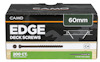 Förpackning med 200 CAMO EDGE trallskruvar, 60 mm, artikelnummer 0345142-EU, inkluderar T15-bit.