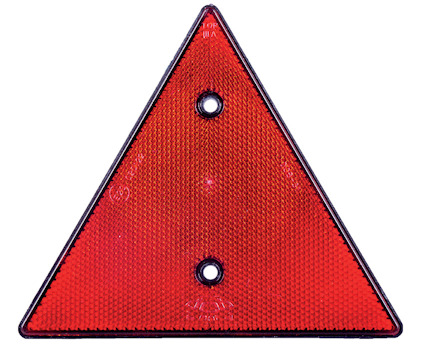 TRIANGELREFLEX 158X138 RÖD