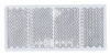 REFLEX REKTANGULÄR 69X31,5 VIT2-P