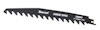 Tigersågblad med karbidtänder, svart med texten "Starrett CARBIDE TIPPED CRM916".