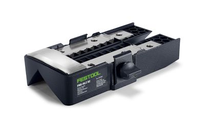Fasningssula i metall och plast med märkningen "Festool FNS-HLC 82".