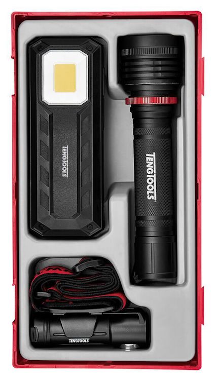 LAMPSATS 3 DELAR TTLA03 TENGTOOLS UPPLADDNINGSBARA USB-C