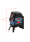 Bosch Professional lasermätverktyg med vertikala och horisontella laserlinjer.