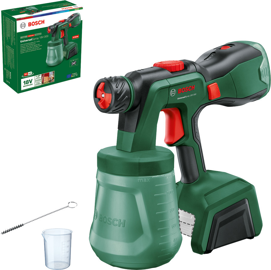 SPRUTPISTOL UNIVERSALSPRAY 18V-300 SOLO - Bosch