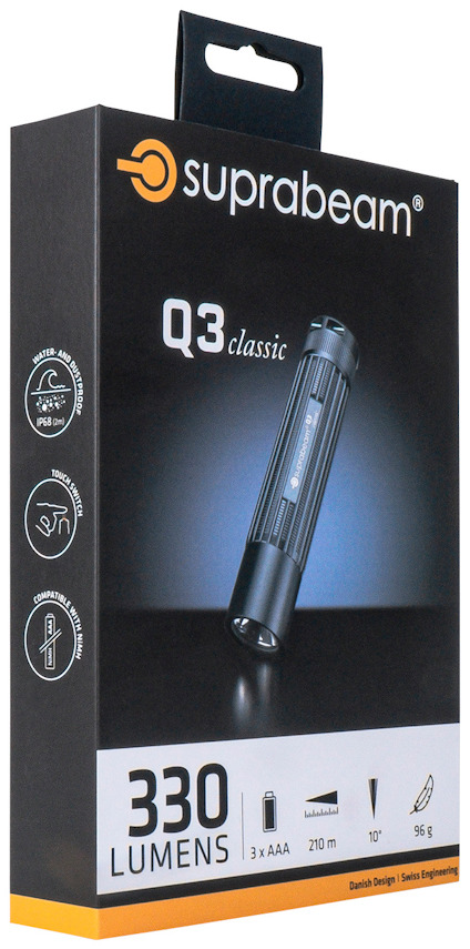 FICKLAMPA Q3 CLASSIC SUPRABEAM