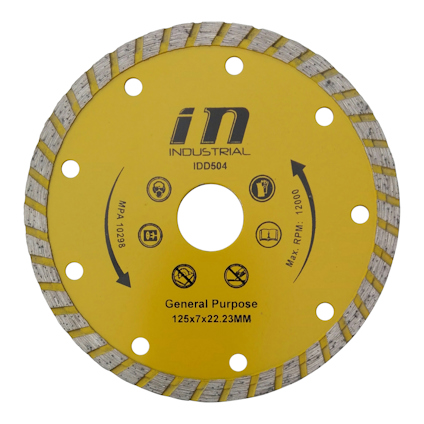 DIAMANTKAPSKIVA TURBO 125 MM