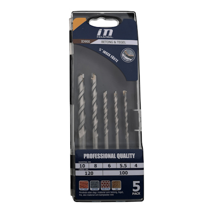 MULTIBORR BETONG TEGEL - SATSINSEX 4-10 MM 1-PACK