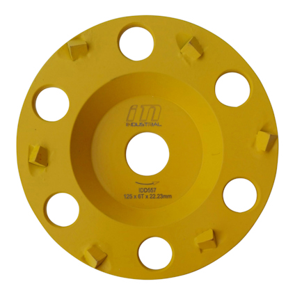 DIAMANTSLIPSKÅL 125 MM PCD