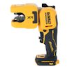 Gul och svart Dewalt XR kopparskärare med ergonomiskt handtag och borstlös motor.