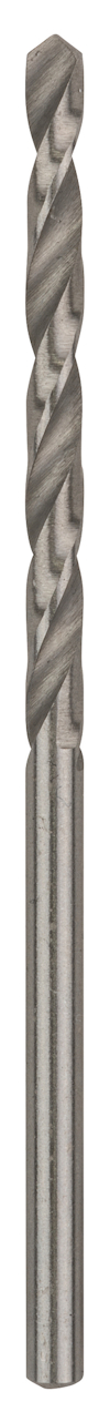 Metallborr med spiralformat skär och cylindriskt skaft.