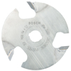 Cirkulärt sågblad av metall med tre tänder, text: "BOSCH", "MAN HW e 01", "Max 5000", "50,8x3,97x8", "2608630387".