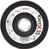 Sliprondell, Bosch, X-LOCK, Expert for Metal, 115x22,23 mm, korn 120, EN 13743.