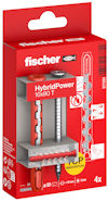 Förpackning med Fischer HybridPower 10x90 T skruvinfästningar, 4 st.
