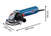 Vinkelslip med Bosch-logotyp, svarta handtag och elektrisk sladd, med måttangivelser: 228 mm, 293 mm, 108 mm.