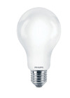 LED-glödlampa från Philips med E27-sockel och frostglas.
