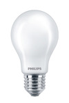LED-glödlampa med E27-sockel och varumärket Philips synligt på basen.