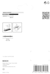 Förpackning för Bosch borrbits med streckkod, QR-kod och illustrationsbilder för användning. Tillverkad i Kina.