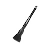 Svart borste med texten "REKONDPENSEL RW" på skaftet, rund borst. Skaft med hål för upphängning.