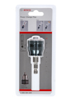 Förpackning med Bosch Power Change Plus-hålborradapter, artikelnummer 2 608 594 264.