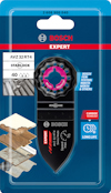 Förpackning med Bosch Expert AVZ 32 RT4 Starlock sågblad, kompatibel med Bosch, Fein, Festool, Makita; slipmedel: karbid.