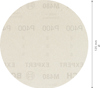 Rund beige sliprondell med inskriptionerna "P400", "EXPERT" och "MADE" synliga i bakgrunden, diameter 125 mm.