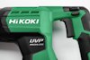 Grön och svart Hikoki elverktyg med texten "HiKOKI" och "UVP BRUSHLESS" på sidan.