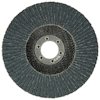 Sliprondell med cirkulärt arrangemang av slipblad och ett centralt metallfäste.