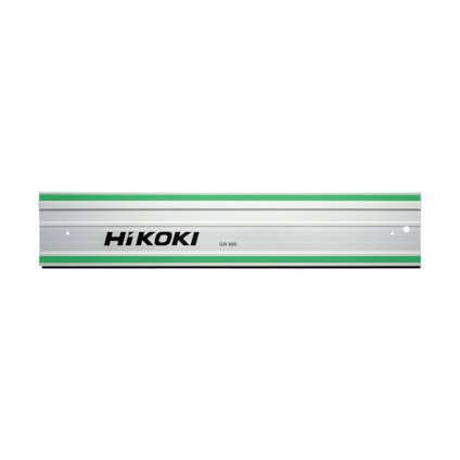 Rektangulär metalldel med gröna detaljer och texten "HIKOKI GR800" i mitten.