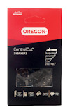 Förpackning märkt "Oregon ControlCut 21BPX072" med sågkedja för 45 cm svärd, 1,5 mm spår, .325" delning, 72 länkar.