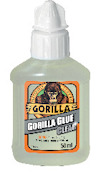 Flaska med Gorilla Glue Clear, 50 ml.