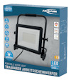 Förpackning av en bärbar LED-arbetsstrålkastare, 12000 lumen, IP65, 100W, märke Ansmann.