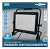 Förpackning för Ansmann Portable Worklight, 150W, 18000 lumen, IP65, LED, energiklass E, svart stativ.