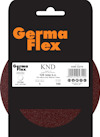 Sliiva för 125 mm sliprondell, märkt Germa Flex och KND 33270.