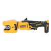 Sladdlös gul och svart DeWalt XR-buntbandskärmaskin med borstlös motor.